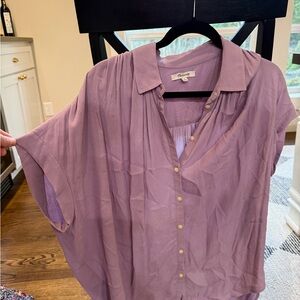 Madewell Lavender Blouse